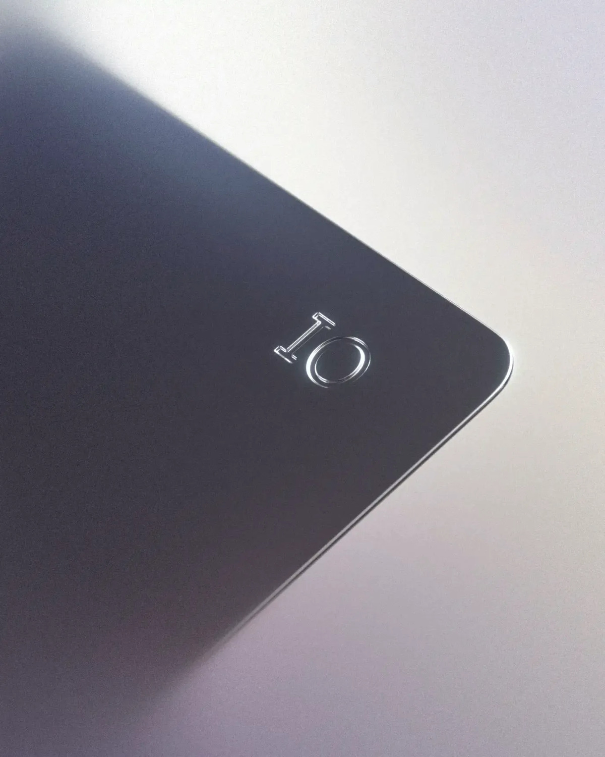 The IO card, photographed as a product